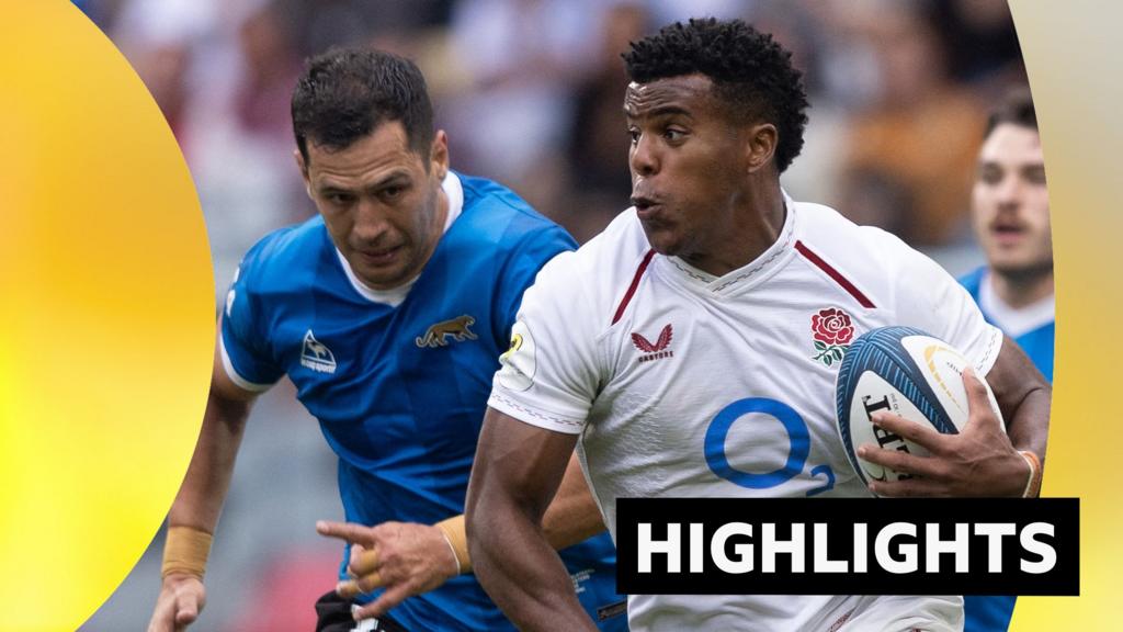 Nations Championship highlights: Argentina 24-31 England